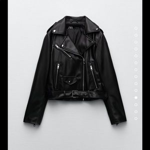 Zara Faux Leather Jacket